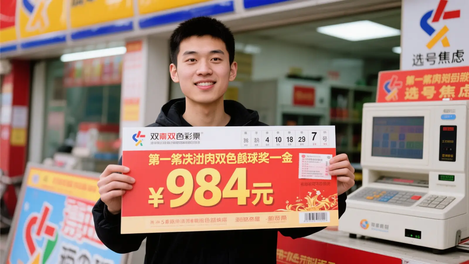 90后小伙14元擒双色球884万，5年机选策略终获大奖