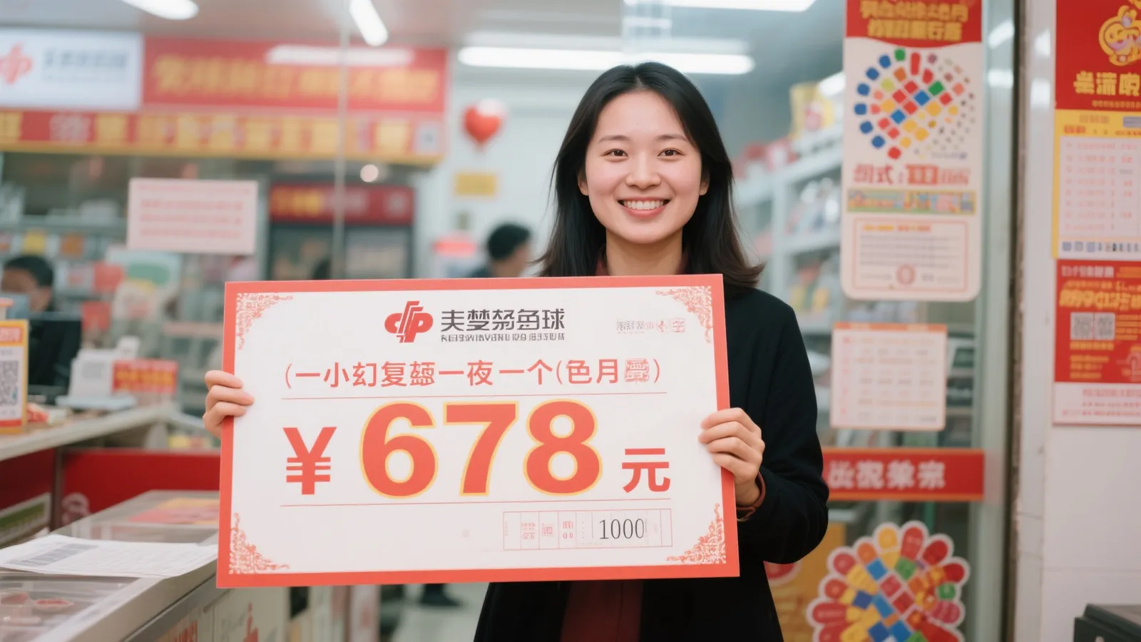 新手女彩民仅数月接触彩票，小复式投注喜中双色球678万