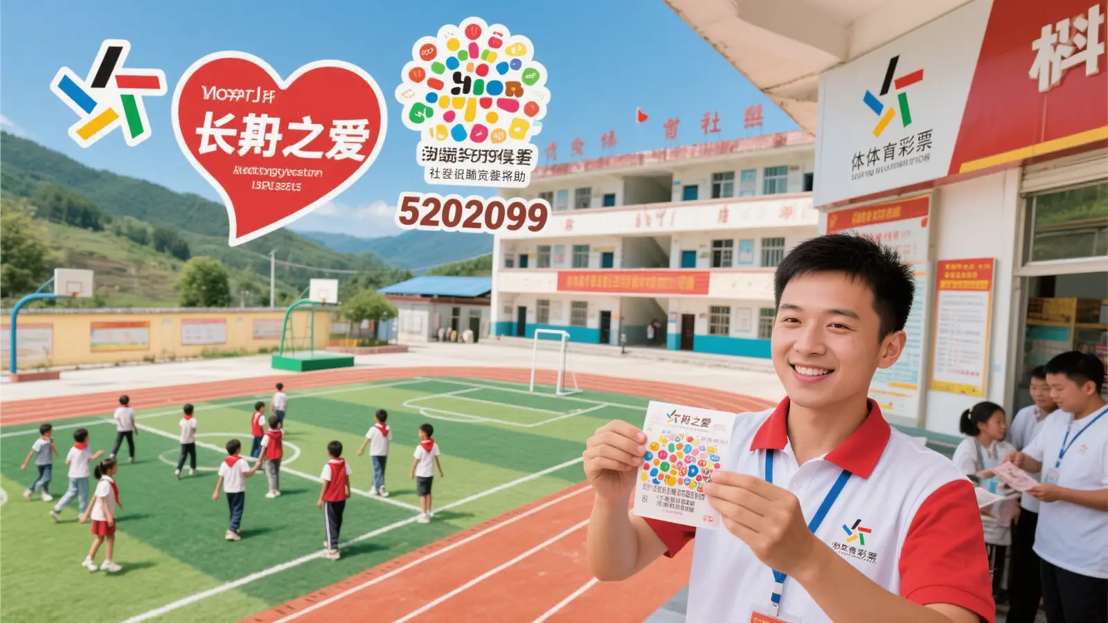 5202099！体彩小姐姐的深情告白