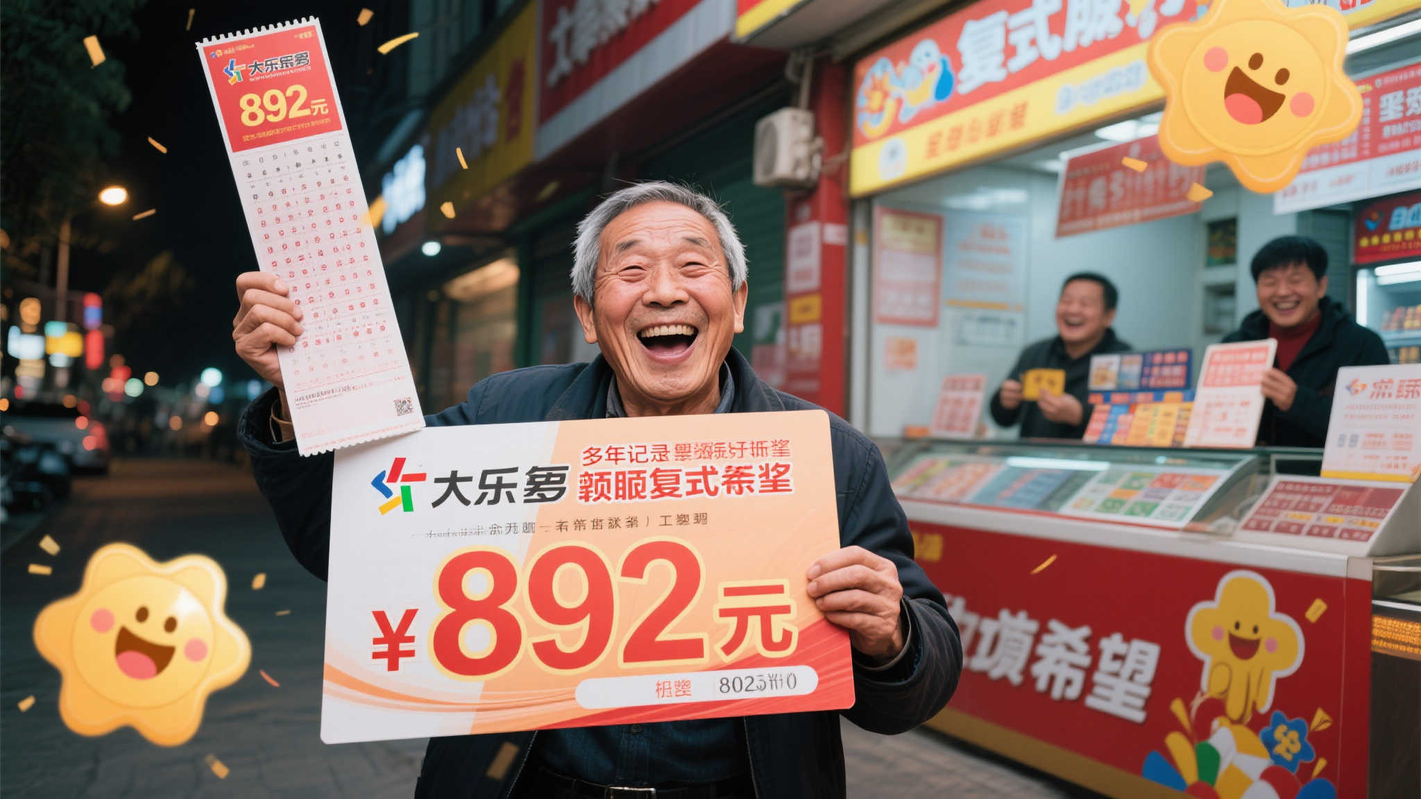 资深彩民复式投注喜中大乐透892万，激动彻夜难眠